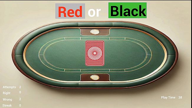 Card Guesser: Red or Black