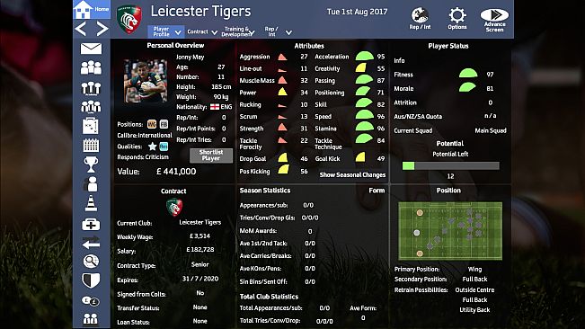 RUTM 2017 - Season 2017/18 Update