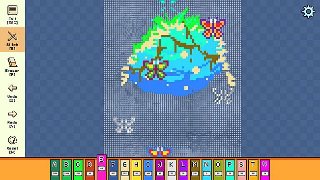 Pixel Cross Stitch - Enchanted Worlds Pack 2