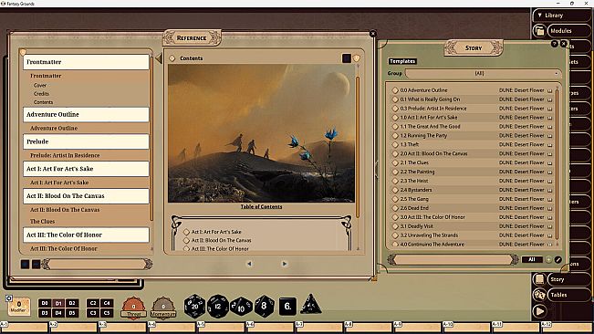 Fantasy Grounds - Dune: Desert Flower