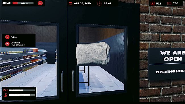 Supermarket Surviving Simulator