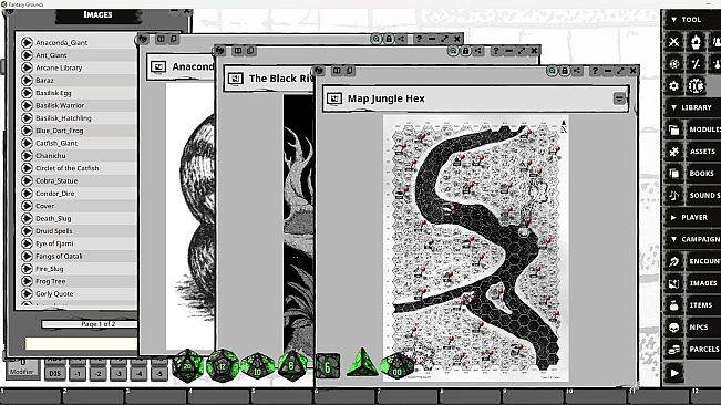 Fantasy Grounds - Cursed Scroll #4: River of Night for Shadowdark RPG