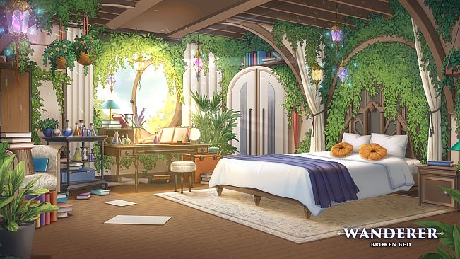 WANDERER: Broken Bed - Big Wallpapers Pack