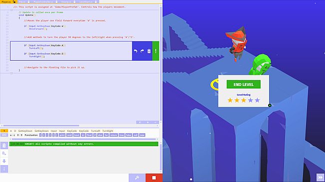 U-Sharp: The Unity Coding Learning Game