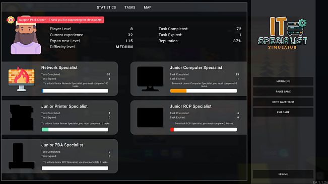 IT Specialist Simulator - Support Pack
