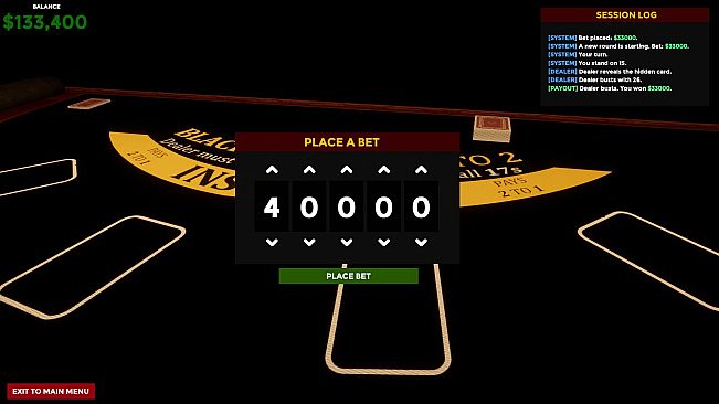 Blackjack Simulator 2027
