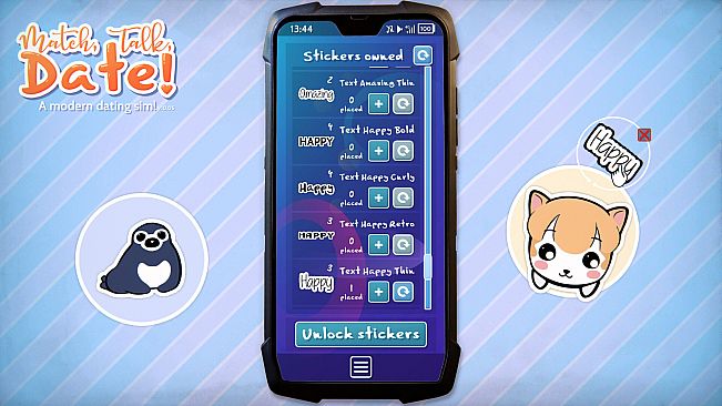 Match, Talk, Date! - A modern dating sim!