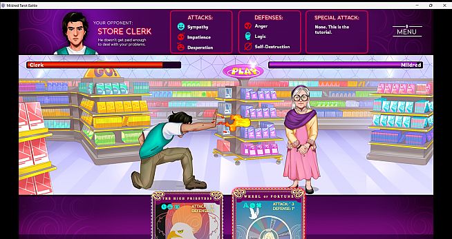 Mildred's Tarot Battle