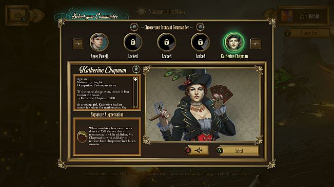 Ironcast Commander Pack