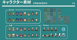 RPG Maker MV - REFMAP Fantasy Character Pack 4