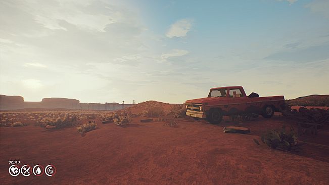 Under the Sand REDUX - a road trip simulator