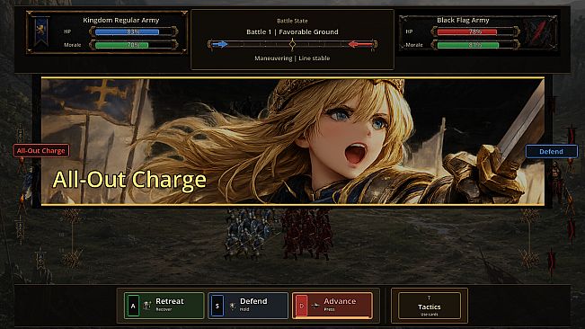 WHEN ARMIES WAVER