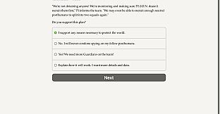 Posthuman: Guardians vs PSION