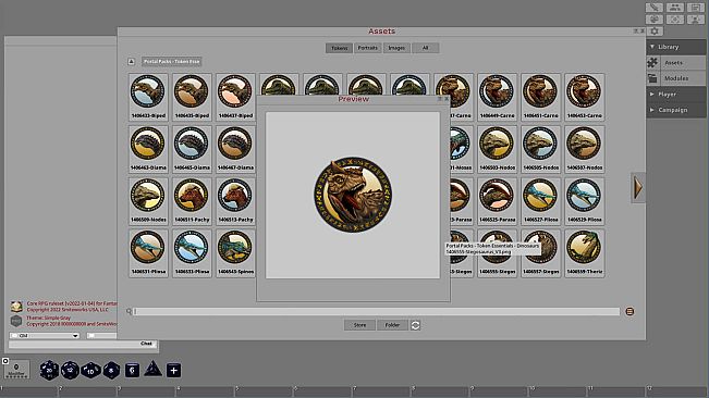 Fantasy Grounds - Dinosaurs