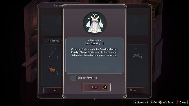 Witch Spring 3 Re:Fine EXTRA COSTUME - Bluebell