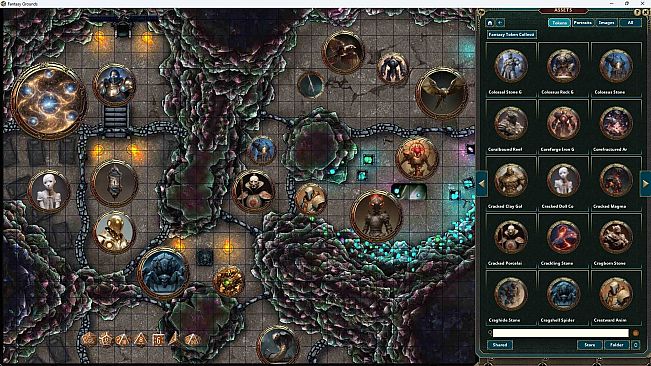 Fantasy Grounds - Fantasy Token Collection - Construct 01