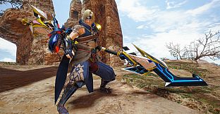 Monster Hunter Rise - "Lost Code: Telth" Hunter layered weapon (Insect Glaive)