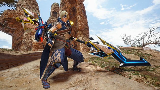 Monster Hunter Rise - "Lost Code: Telth" Hunter layered weapon (Insect Glaive)