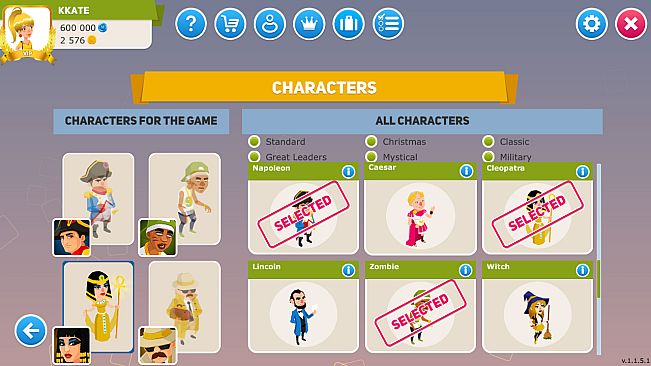 Business tour. Great Leaders: Cleopatra