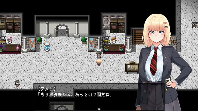 Amelie falls over and over again ~ An endless week in Magic Academy