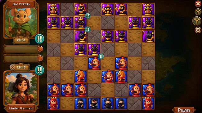 Choc Tactic 4 Chess Master - Bullet League