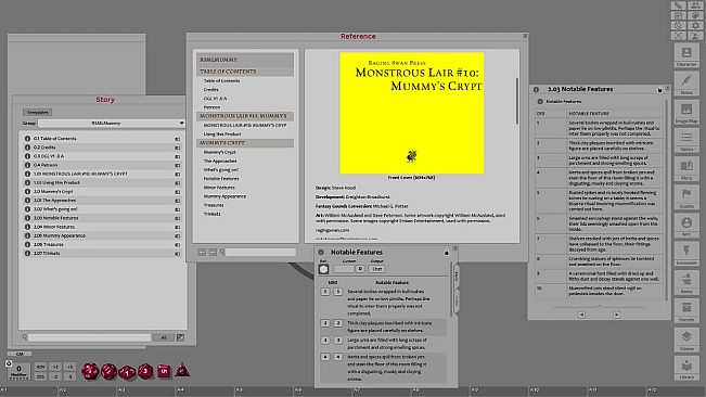 Fantasy Grounds - Monstrous Lair #10: Mummy’s Crypt (Any Ruleset)