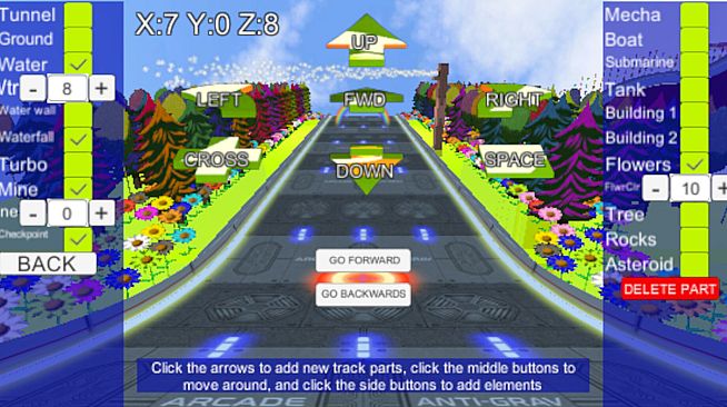 VORTEX-G: Anti-Gravity Racing & Track Editor