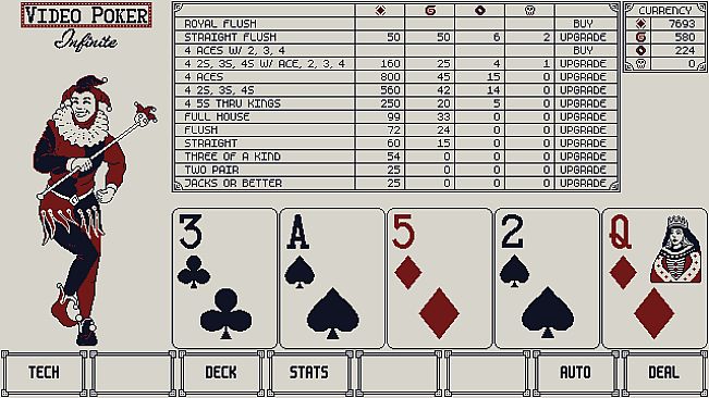 Video Poker Infinite