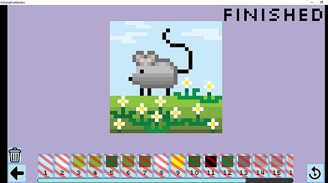 Infinity Coloring Pixel