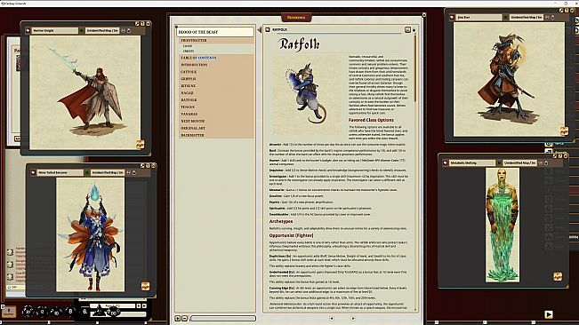 Fantasy Grounds - Pathfinder RPG - Pathfinder Companion: Blood of the Beast