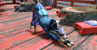 MONSTER HUNTER RISE - "C Floral Yukata" Palamute layered armor piece