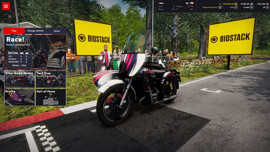 Sidecar Evolution 2024 - 2500 gold