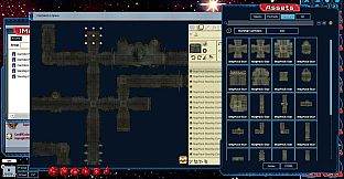 Fantasy Grounds - Pathfinder Map Pack: Starship Corridors