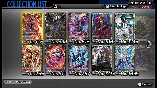 Cardfight!! Vanguard DD: Rare Card Set 12 [D-BT07]: Raging Flames Against Emerald Storm