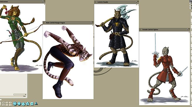 Fantasy Grounds - Book of Heroic Races: Player Races 1 (5E)