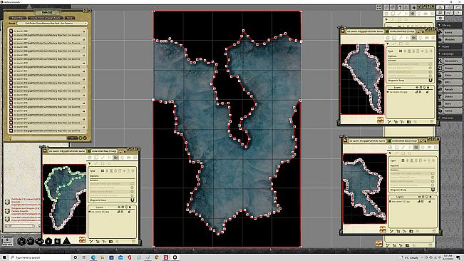 Fantasy Grounds - Pathfinder RPG - GameMastery Map Pack: Ice Cavern