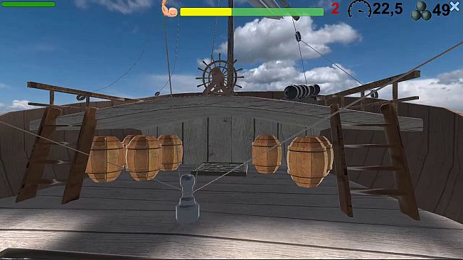 Pirates. Naval battle