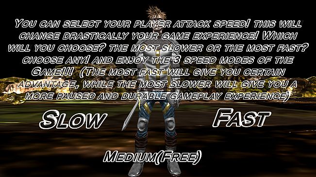 Hack and Slash Fury - Attack Speed Selector