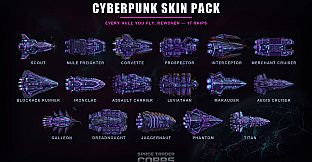 Space Trader Corps - Cyberpunk Skins