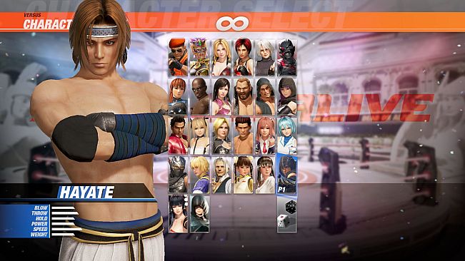 DOA6 Hayate Deluxe Costume