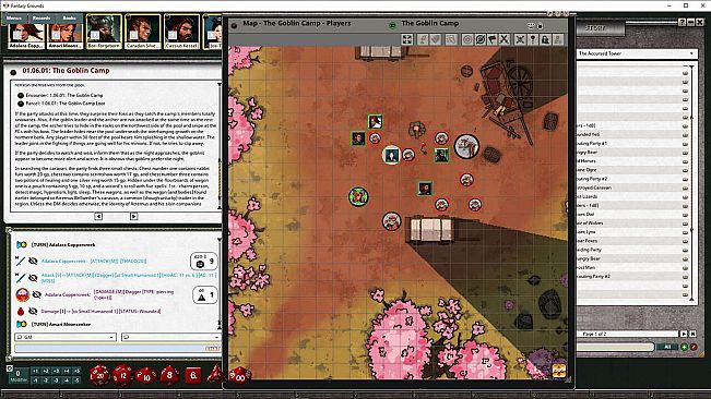 Fantasy Grounds - D&D Classics: The Accursed Tower (2E)