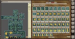 Fantasy Grounds - Black Scrolls Dark Crypts (Map Tile Pack)