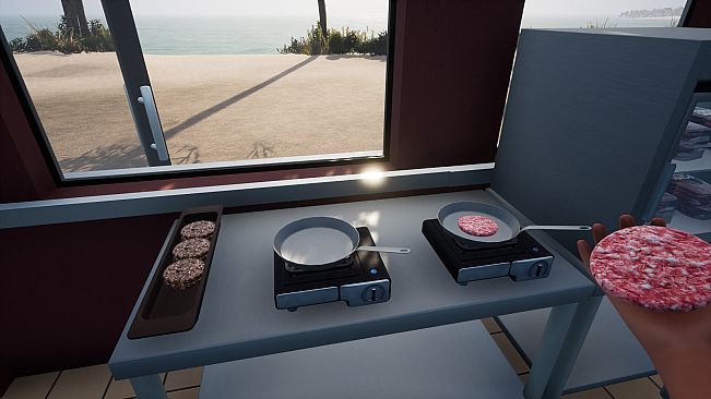 Fast Food On The Beach!