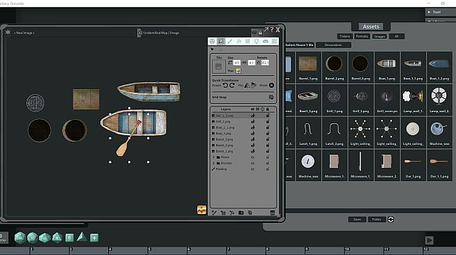 Fantasy Grounds - FG Modern House Map Pack