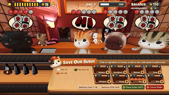 Cats and Sushi