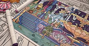 FIND KITTENS 11: Dollhouse - Coloring Book