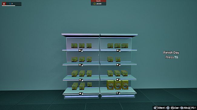 Cyberpunk Store Simulator