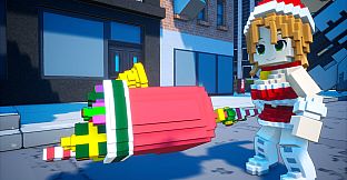 EARTH DEFENSE FORCE: WORLD BROTHERS - Additional Character: Riho Futaba, Merry Santa Costume