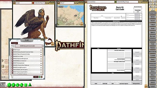 Fantasy Grounds - Pathfinder RPG - Pathfinder Bounty #4: Cat's Cradle