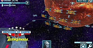 DEFENDER OF EARTH VS THE ALIEN ARMADA